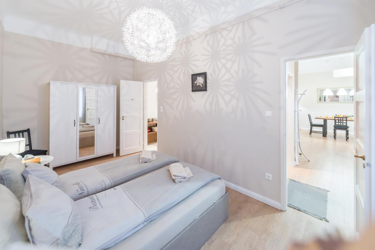 布达佩斯Downtown Heart 3 Bdr, 2 Bath, A/C公寓 外观 照片