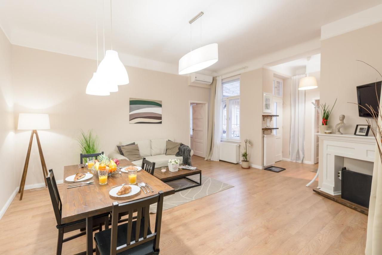 布达佩斯Downtown Heart 3 Bdr, 2 Bath, A/C公寓 外观 照片